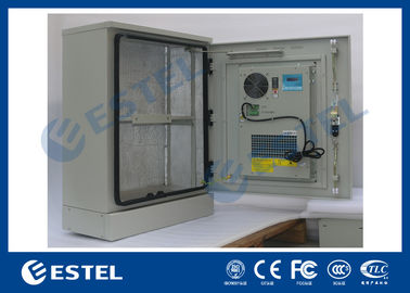 Zewnętrzna szafka telekomunikacyjna ze stali nierdzewnej z systemem chłodzenia / klimatyzatorem typu telekomunikacyjnego