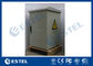 Wodoodporna antykradzieżowa zewnętrzna szafka naścienna do instalacji baterii / sprzętu