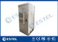 EMS PDU Zewnętrzna szafka telekomunikacyjna 19 &amp;#39;&amp;#39; 40U IP55 Stal ocynkowana z klimatyzatorem