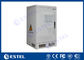 20U Regulacja temperatury Zewnętrzna szafka ścienna Pojedyncza ściana 48V DC LED Light