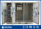 Trzykomorowa zewnętrzna szafka telekomunikacyjna Klimatyzatory o mocy chłodzenia 1000 W