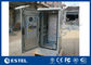 19-calowy stojak montażowy Zewnętrzna szafka telekomunikacyjna Chłodzenie klimatyzatora z dwoma drzwiami dostępowymi