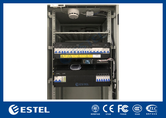 System zasilania telekomunikacyjnego IP65 Obudowa zasilania zewnętrznego z korektorami 300A o mocy 18kW