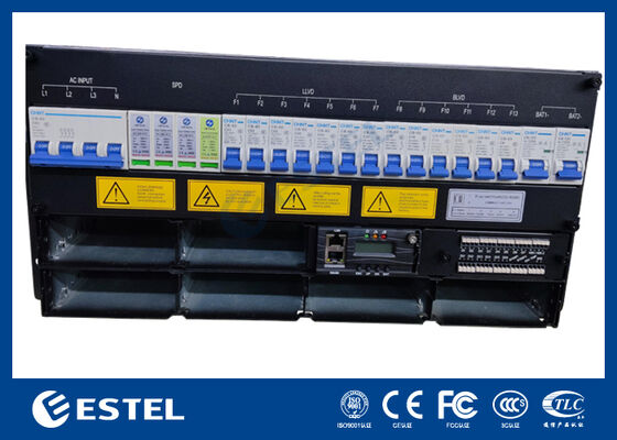 5U Industrial Intelligent Telecom Rectifier Solution AC to DC48V with Remote Management