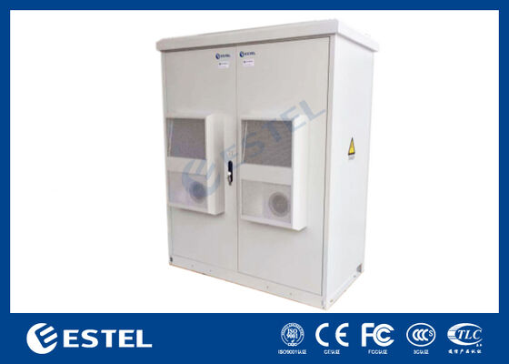 Zewnętrzna kabina Daul 48U Kabina telekomunikacyjna z systemem dystrybucji energii i systemem zapasowym