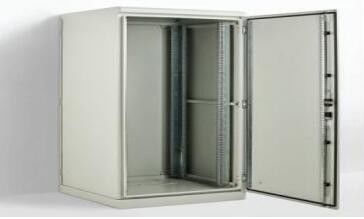 Stalowa obudowa zewnętrzna szafy telekomunikacyjnej 12U IP66 Obudowa podłogowa z poliestrem malowana proszkowo