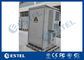 Zewnętrzna termostatyczna szafka zasilająca ze stali aluminiowej Cutomized 900 × 900 × 2100 mm