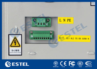 IP55 600W Klimatyzator typu szafka ze stali ocynkowanej, klimatyzator DC Task do szafy telekomunikacyjnej wodoodporny