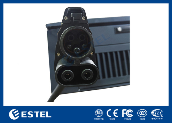Dual Guns DC Fast EV Charger 40kw 3Ph Wall Box Car Charger z obudową IP54