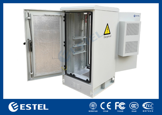 24U klimatyzator 650x650x1300 Standardowy rozmiar Z chłodzeniem DC48V i wentylatorem do chłodzenia