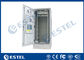 IP55 32U Szafka zewnętrzna Chłodzenie klimatyzatora / 19-calowa szafka do montażu w szafie z podwójną ścianą