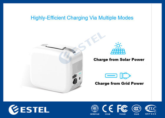 ESTEL eCandle 1KWH Przenośna Elektrownia LiFePO4 Bateria Ładowanie słoneczne 300W Wyjście UPS Backup