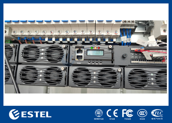 Zewnętrzny system zasilania telekomunikacyjnego, prostownik, szafa zewnętrzna 30U z systemem zasilania DC dla telekomunikacji o mocy od 9kW do 18kW z możliwością skalowania