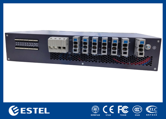 - 48VDC System zasilania telekomunikacyjnego o mocy 9 kW i funkcjach zdalnego sterowania i monitorowania