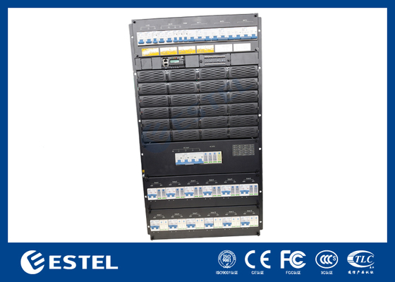 Zasilacz 19U do szafy rack, 3000W, 48V, wejście 220V AC, system zasilania telekomunikacyjnego