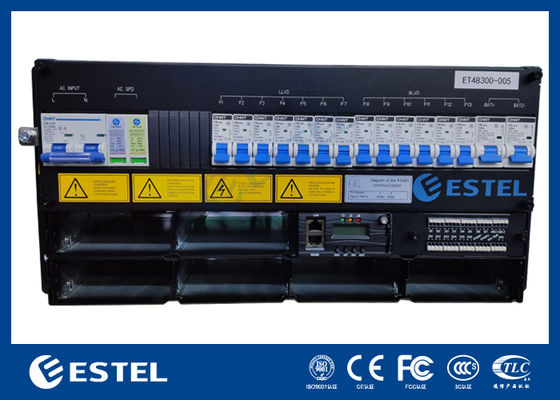 Zewnętrzna obudowa zasilania telekomunikacyjnego IP65 z prostownikami 12kW 200A