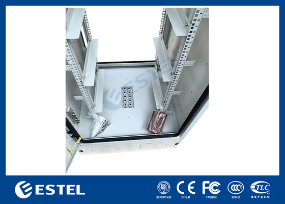 Szafa 32U z certyfikatem IP65 i wentylatorami chłodzącymi do zastosowań telekomunikacyjnych i przemysłowych