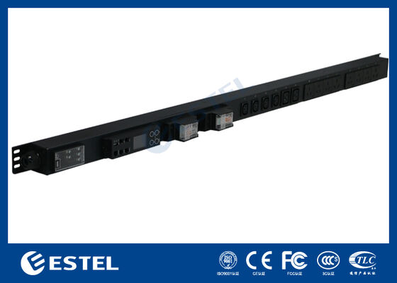 APC Smart PDU z monitorowaniem mocy w czasie rzeczywistym i czujnikami środowiskowymi do zarządzania centrami danych i dostarczania energii