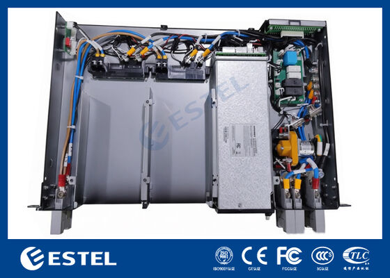 System zasilania telekomunikacyjnego ET48150M7E21 8kW Kompaktny stojak 1U z zarządzaniem baterią i modułami podłączalnymi na gorąco do systemów komunikacyjnych