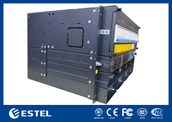 Kompaktowy system zasilania DC 4U dla sieci telekomunikacyjnych i infrastruktury komunikacyjnej