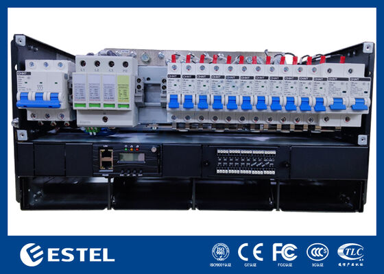 Kompaktowy system zasilania DC 4U dla sieci telekomunikacyjnych i infrastruktury komunikacyjnej