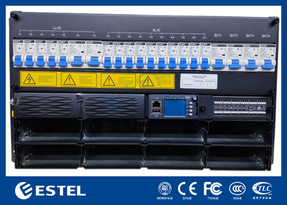 Kompaktowy system zasilania DC 4U dla sieci telekomunikacyjnych i infrastruktury komunikacyjnej