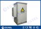 Trzypunktowy zamek Zewnętrzna szafka telekomunikacyjna IP55 Klimatyzator / system chłodzenia wentylatorów