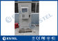 Wydajność chłodnicza 1,5 kW Zewnętrzna szafka telekomunikacyjna Stal ocynkowana z izolacją cieplną